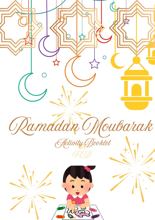 Ramadan Moubarek ,coloring booklet